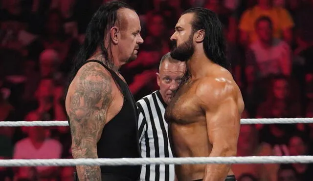 Drew McIntyre y The Undertaker han coincidido en algunos combates en WWE. Foto: WWE
