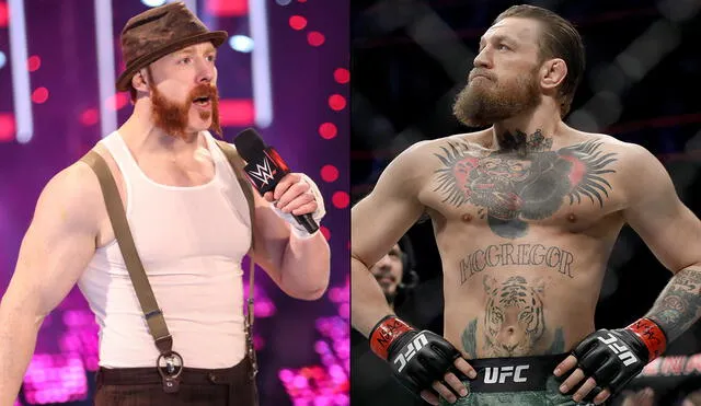 Sheamus quiere enfrentarse a Conor McGregor en WWE. Foto: composición LR