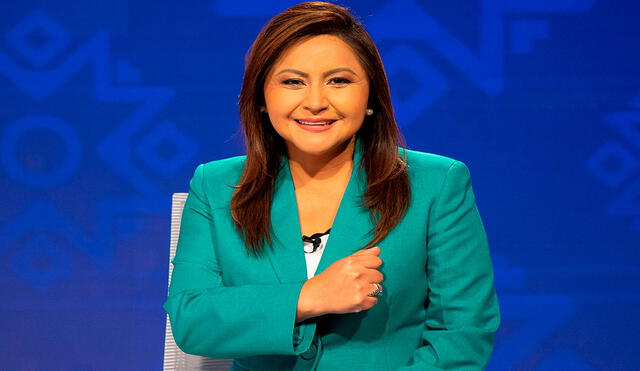 Ximena Peña destacó su participación en el reciente debate organizado por el Consejo Nacional Electoral en Guayaquil (Ecuador). Foto: CNE/EFE