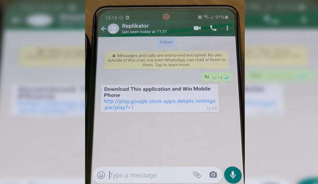 El malware que circula por WhatsApp busca robar los datos personales de las víctimas. Foto: captura de YouTube