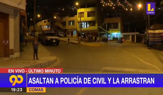 Vecinos denuncian constantes asaltos en la zona conocida como La Herradura. Foto: captura de Latina Noticias