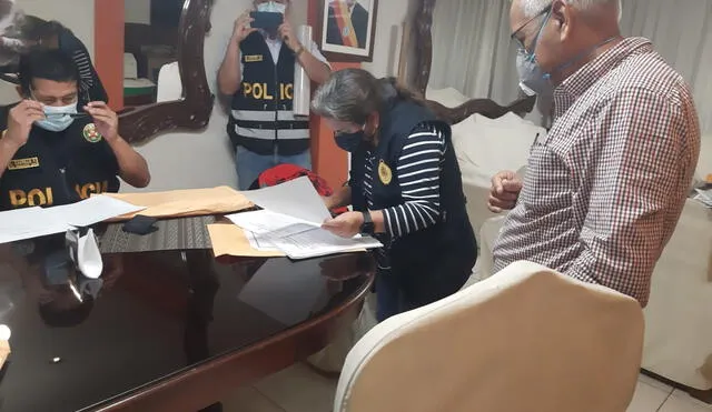 Lozano Centurión es acusado de presuntos actos de corrupción suscitados cuando fue alcalde. Foto: Ministerio Público