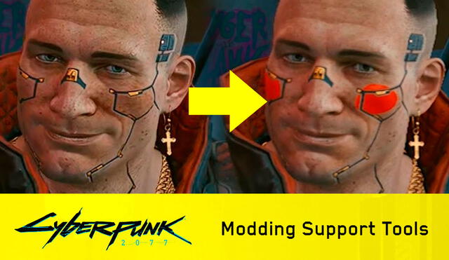 CD Projekt Red lanzó las herramientas para modificar Cyberpunk 2077 a gusto completamente gratis. Foto: YouTube/skymoon/CD Projekt Red