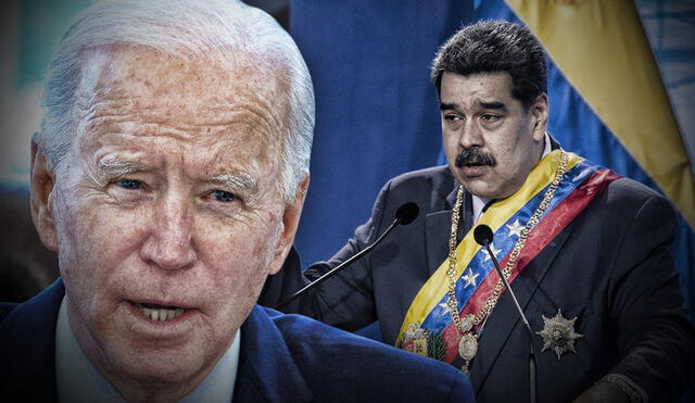 Funcionarios del Gobierno de Joe Biden viajaron a Caracas para reunirse con el régimen de Nicolás Maduro. Foto: composición/AFP