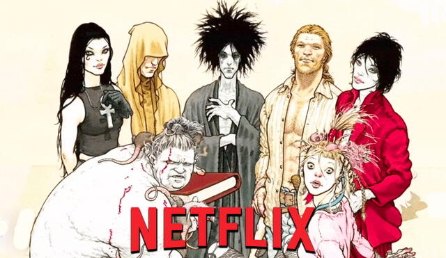 Neil Gaiman asegura que serie de Netflix será fiel al cómic. Foto: composición / Vértigo / Netflix