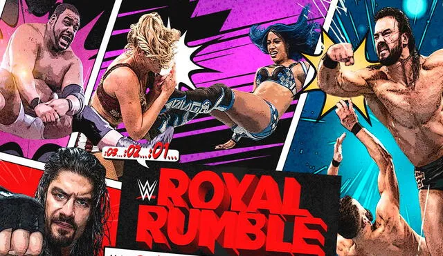 Los ganadores del Royal Rumble 2021 en hombres y mujeres podrán pelear por un campeonato en WrestleMania 37. Foto: WWE