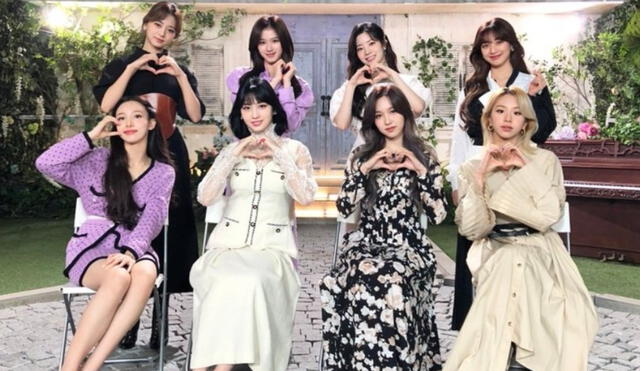 Tzuyu, Sana, Dahyun, Jihyo, Nayeon, Momo, Mina y Chaeyoung en TIME100 Talks. Foto: TIME