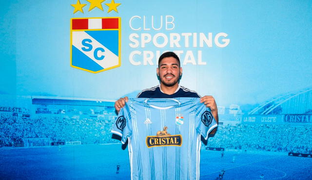 Percy Prado firmó por dos temporadas con el club rimense. Foto: Sporting Cristal