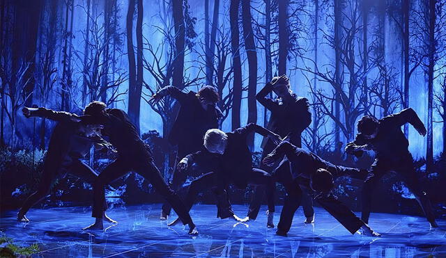 Este 29 de enero se cumplió un año del primer stage de "Black Swan" de BTS en Late Late Show de James Corden. Foto: CBS
