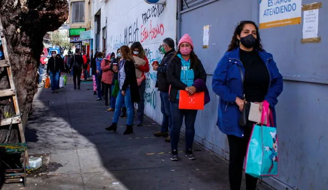 El Bono IFE es un apoyo del Gobierno chileno para las familias afectadas económicamente por la pandemia. Foto: AFP