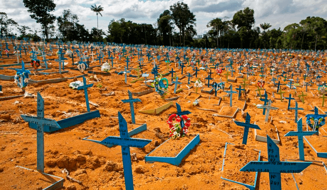 Brasil es el segundo país con más muertes en el mundo por COVID-19 después de Estados Unidos y el tercero con más casos después de la nación norteamericana e India. Foto: AFP