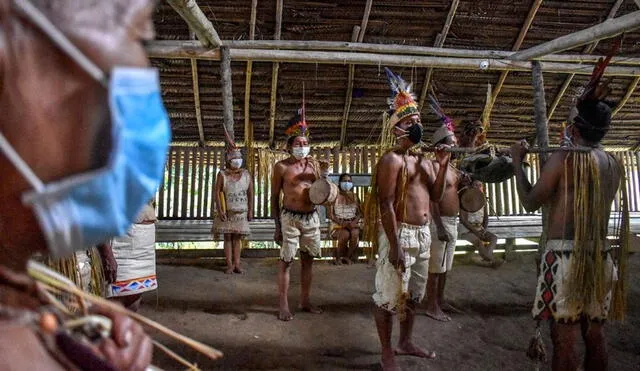 Los indígenas del Amazonas son los más vulnerables ante la pandemia de coronavirus. Foto: AFP