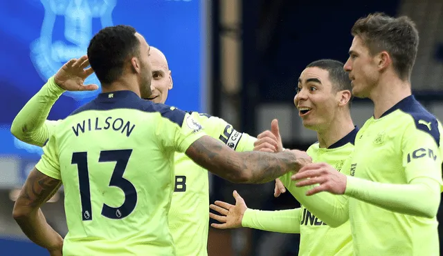 Newcastle sumó tres punto en la acsa del Everton y se ubica en el puesto 16 con 22 unidades. Foto: AFP