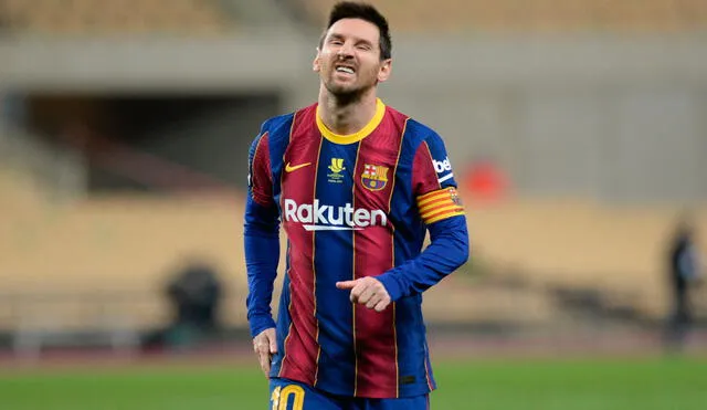 Lionel Messi tiene todo la intención de irse del FC Barcelona cuando termine esta temporada. Foto: AFP
