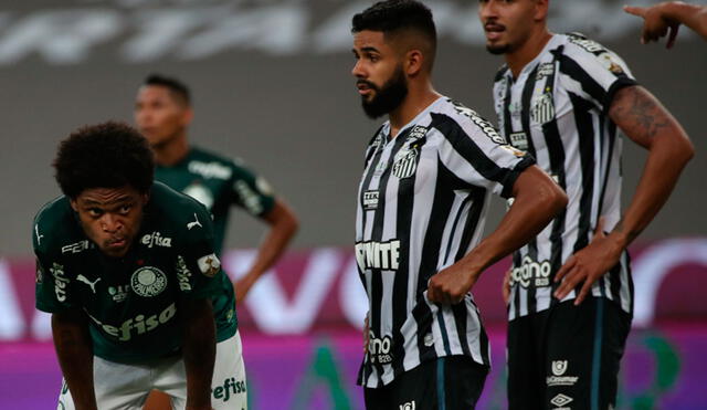 Palmeiras se coronó campeón de la Copa Libertadores 2020 tras derrotar por la mínima a Santos. Foto: AFP