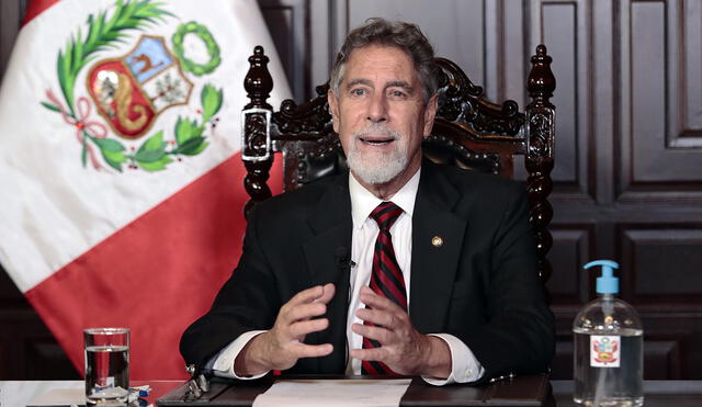 Francisco Sagasti anunció que se han hecho acuerdos con la Covax Facility para recibir una nueva entrega durante el primer trimestre del 2021. Foto: Presidencia del Perú