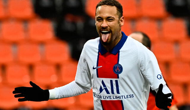 Neymar tiene contrato con el PSG hasta la temporada 2022. Foto: AFP