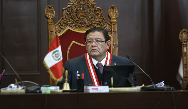Jorge Salas Arenas es titular del JNE desde el año 2020. Foto: La República