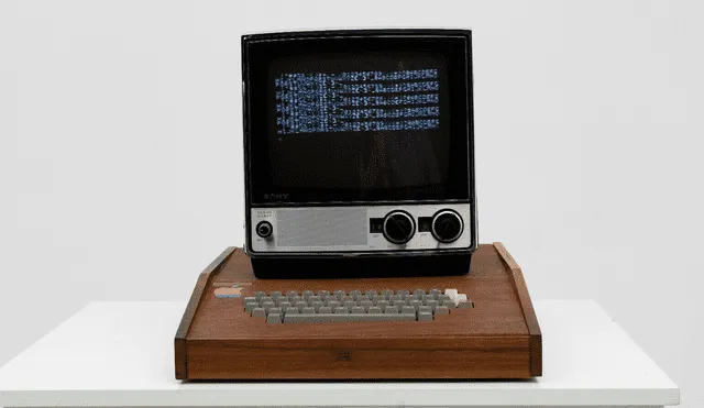 Esta Apple 1 original de 1976 aún se encuentra operativa. Foto: eBay