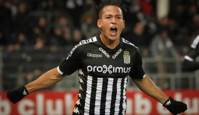 Cristian Benavente fue jugador del Charleroi desde el 2015-2019. Foto: Instagram Cristian Benavente