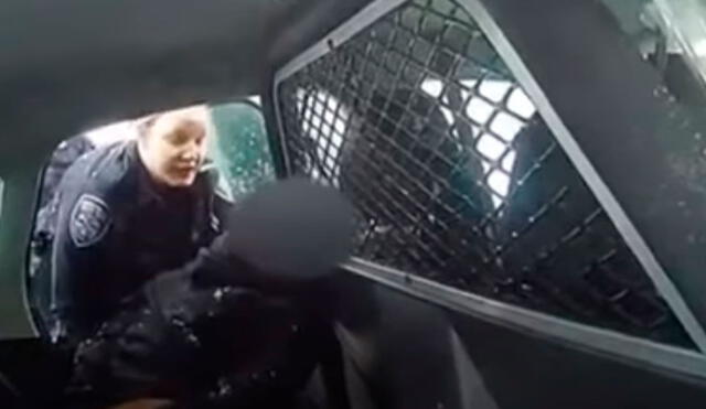 El video del maltrato a la menor de 9 años quedó grabado en las cámaras de la Policía de Rochester. Foto: captura - YouTube