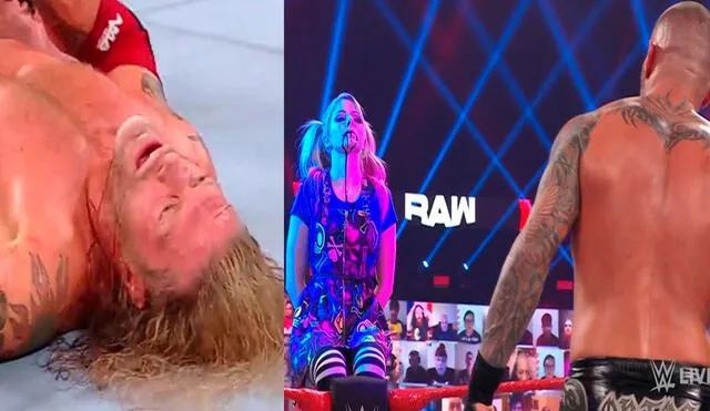 Edge venció a Randy Orton en el cierre de Monday Night Raw. Foto: WWE