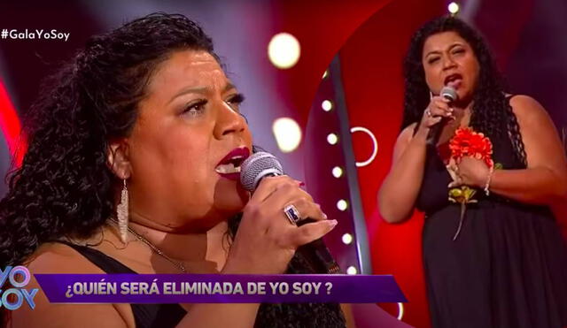 La intérprete chilena de Eva Ayllón pudo vencer a la imitadora de Selena Quintanilla. Foto: captura Chilevisión