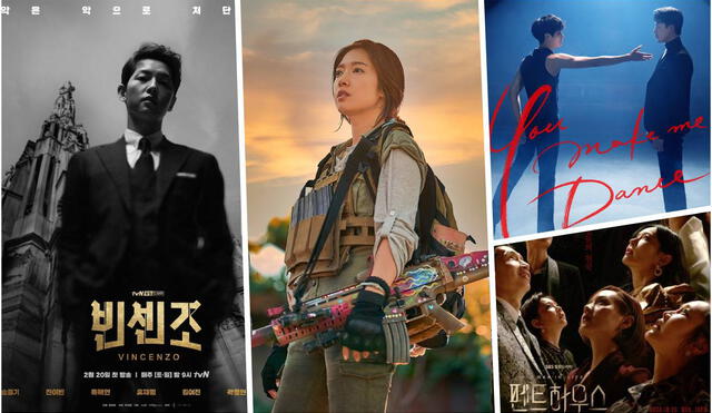 Dramas coreanos de estreno en febrero del 2021. Foto: composición LR / tvN / jTBC / Viki / SBS