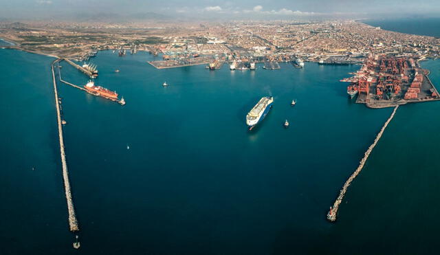 El muelle del terminal de contenedores Zona Sur del puerto del Callao podrá ampliarse de 650 a 960 metros. Foto: APN