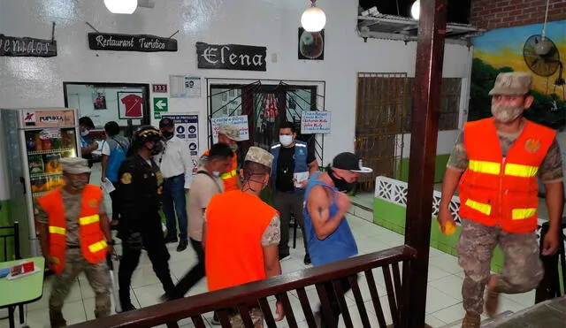 Policía, Ejército y serenos realizaron operativos en varios sectores. Foto: Municipio de Contralmirante Villar