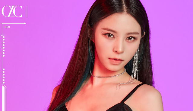 Elkie debutó con CLC en el 2015. Foto: CUBE Entertainment