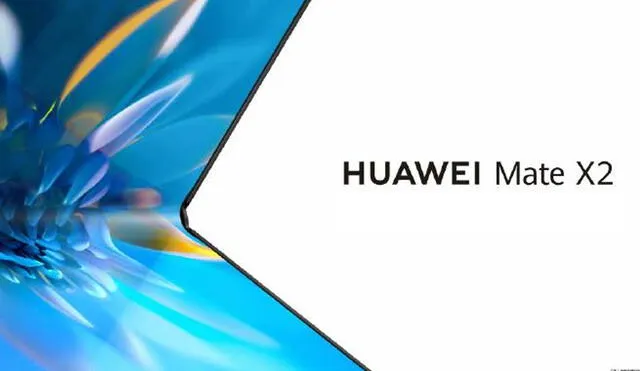 El Huawei Mate X2 sería el primer teléfono plegable presentado en 2021. Foto: Huawei
