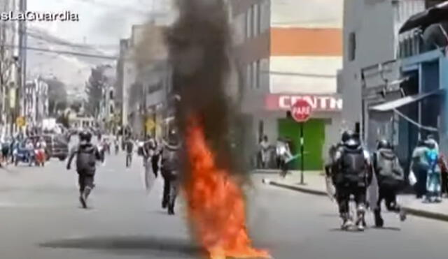 Comuna pide mayor resguardo policial. Foto: captura de TV Perú