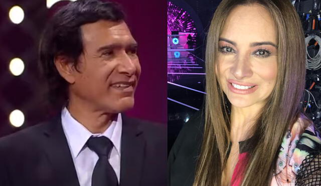 Myriam Hernández felicita a imitador peruano de Julio Iglesias por su presentación en Yo soy Chile. Foto: captura de Chilevisión/ Myriam Hernández/ Instagram