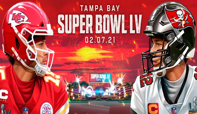 Tampa Bay Buccaneers y Kansas City Chiefs protagonizan este domingo el Super Bowl 2021. Foto: @NFL/Twitter