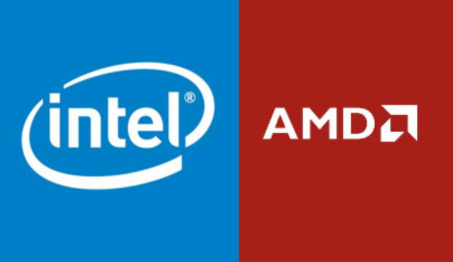 Los envíos de chips por parte de Intel crecieron hasta en un 33% en el último cuarto del 2020. Por otro lado, AMD sufre con la escasez para su línea Ryzen. Foto: Intel/AMD