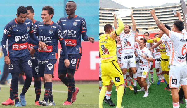 César Vallejo y Ayacucho FC partirán en la etapa preliminar desde la la fase 1 y 2, respectivamente. Foto: composición de La República