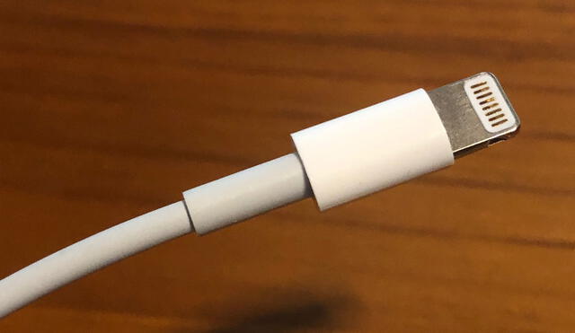 Los iPhone, iPad, entre otros productos de Apple vienen con este cable. Foto: iPhoneros