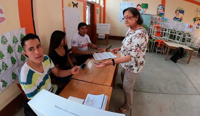 La ONPE realizó el sorteo de miembros de mesa el 29 de enero pasado. Foto: Grupo La República