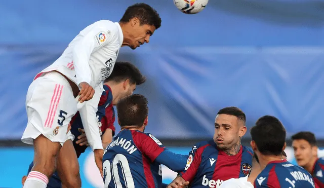 Real Madrid perdió de local ante el Levante en la jornada pasada. Foto: EFE/Kiko Huesca