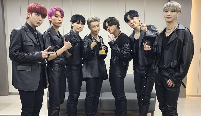 Siete integrantes de ATEEZ participaron en Immortal Songs con tema original de Bi Rain. Foto: KQ Entertainment
