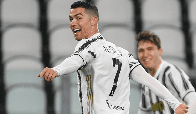 Cristiano Ronaldo abrió el marcador para la Juventus. Foto: AFP