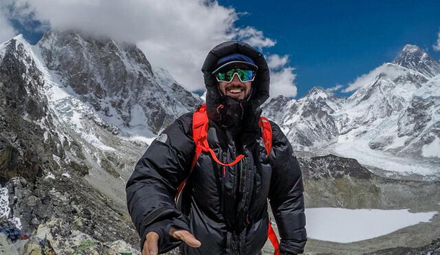 En 2019, Juan Pablo Mohr alcanzó la cima del Everest sin oxígeno complementario. Foto: Instagram/Juan Pablo Mohr