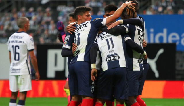 Monterrey sumó 10 puntos en la tabla de posiciones. Foto: ESPN MX