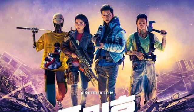 Space sweepers es protagonizada por Song Joong Ki, Kim Tae Ri y Jin Sun Kyu, y cuenta con la voz de Yoo Hae Jin. Foto: Netflix