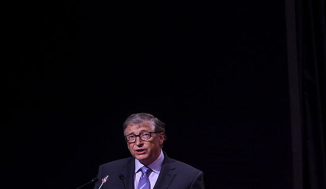 Bill Gates se ha referido en otras ocasiones al peligro que representa la crisis climática. Foto: AFP