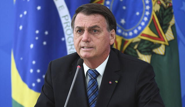 El presidente de Brasil, Jair Bolsonaro, posee más de 60 solicitudes de trámite de impedimento en su contra, presentadas ante la Cámara de Diputados. Foto: AFP
