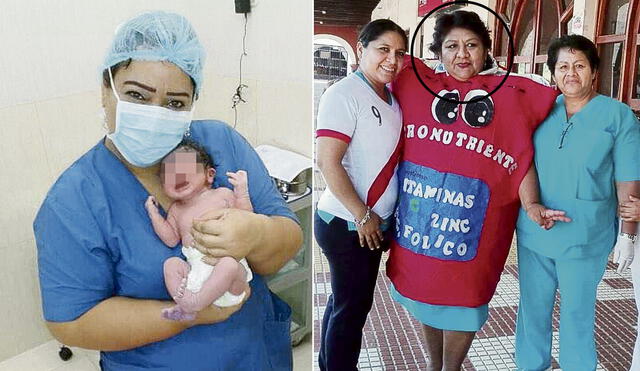 Heroínas. Claudia Contreras se infectó en el hospital donde trabajaba y Rosabel Palomino adoraba a los niños. Foto: composición LR / difusión