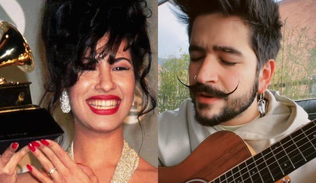 El cantante colombiano evitó volver a referirse a Selena Quintanilla. Foto: AFP / Instagram / Camilo