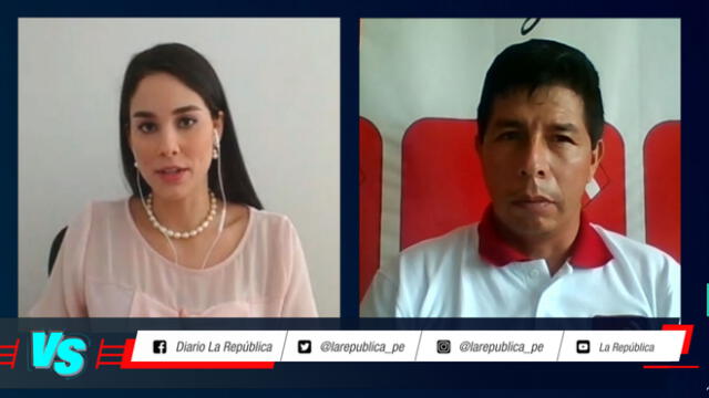 Entrevistamos a Pedro Castillo, candidato presidencial por el partido Perú Libre  en #VersusElectoral. Foto: captura/RTV